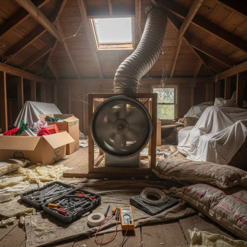 Attic Fan Replacement